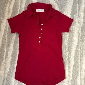 Vintage juicy couture button down Tee